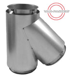 Van-Packer Model CS - 45° (Lateral) Tee - 12" ID  BODY + 4" ID Projection