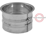 Van-Packer Model CS - Male Boiler Adapter - For 10" ID Appliance Outlet